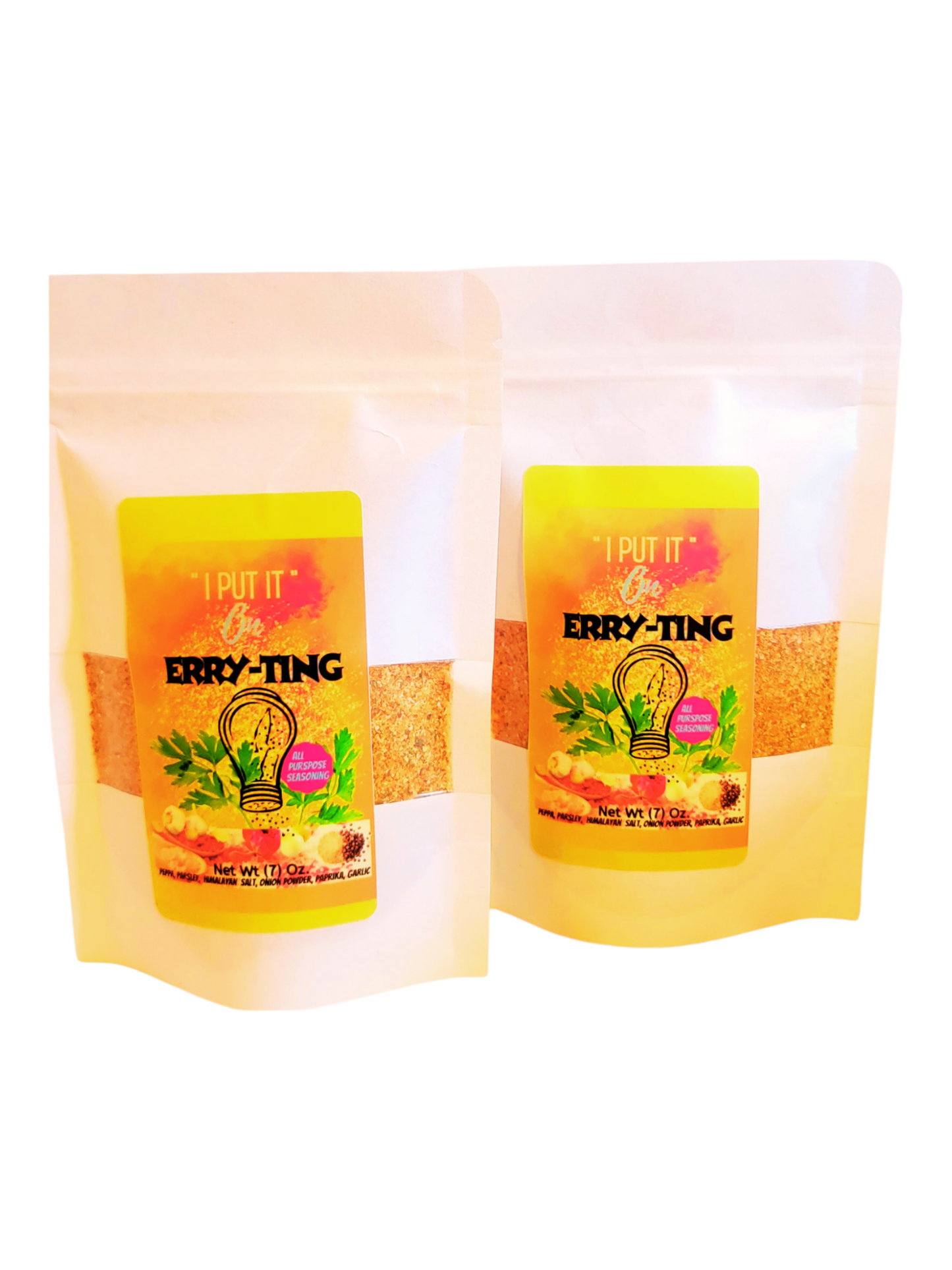 4 pack all mild Erry-Ting all-purpose seasoning.